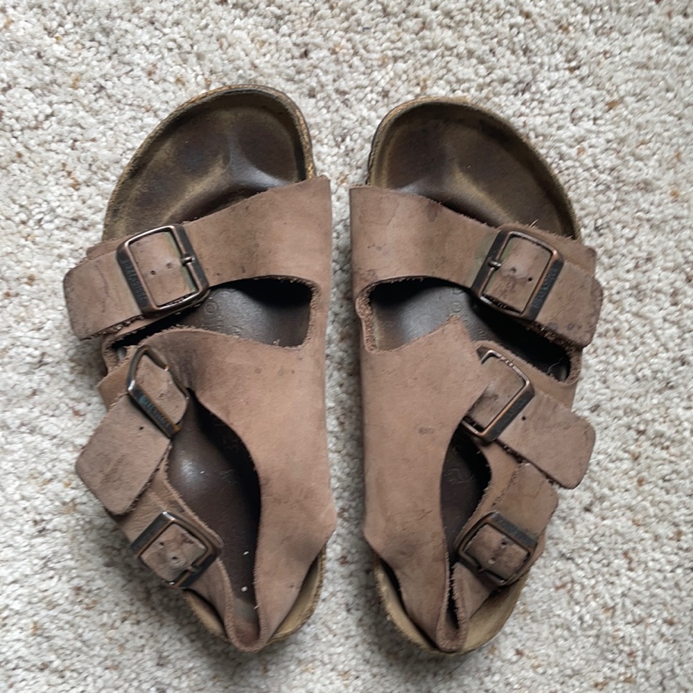 Very loved Birkenstocks